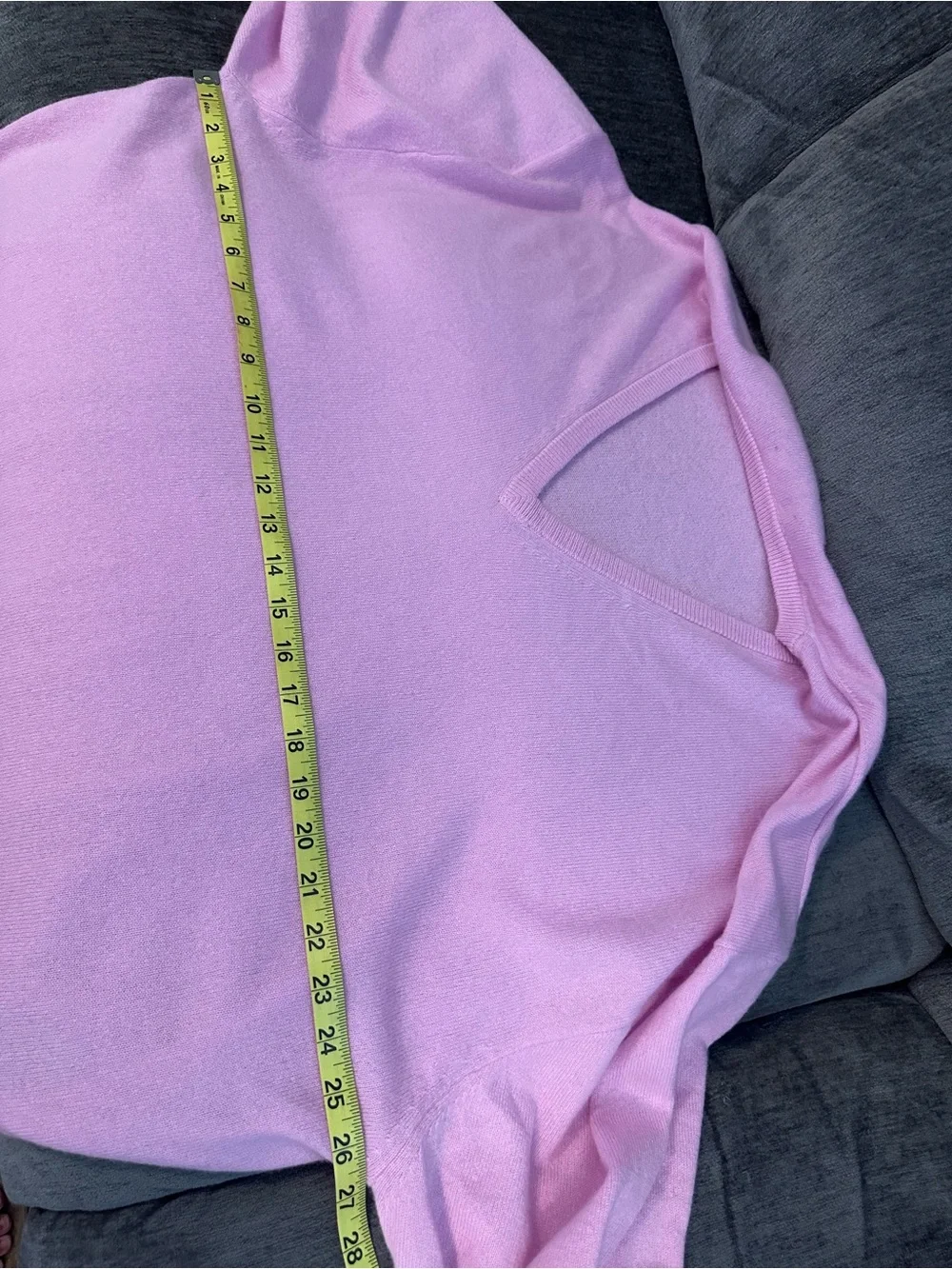 J.Crew Cashmere Relaxed V-Neck Sweater in Pink Size XXL